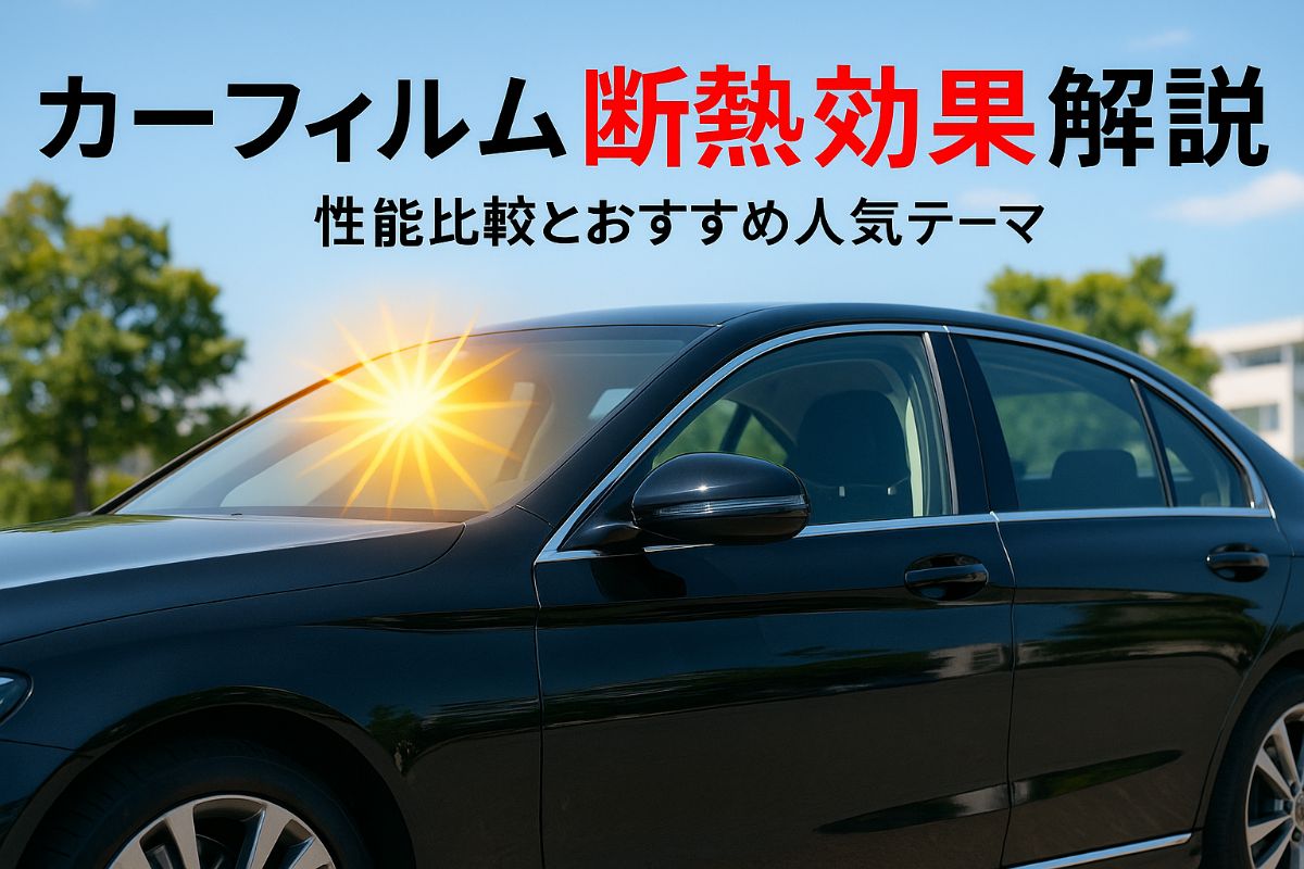 12カーフィルム 断熱