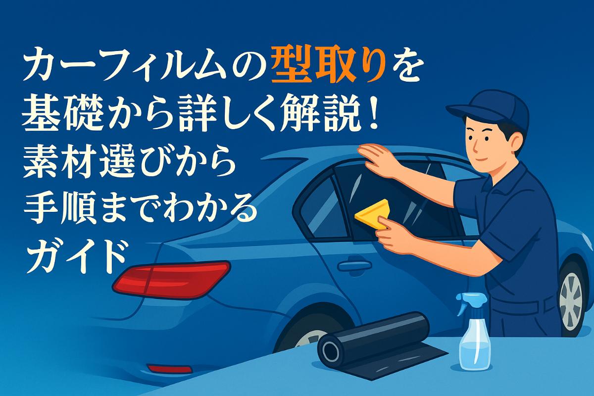 06 カーフィルム 型取り