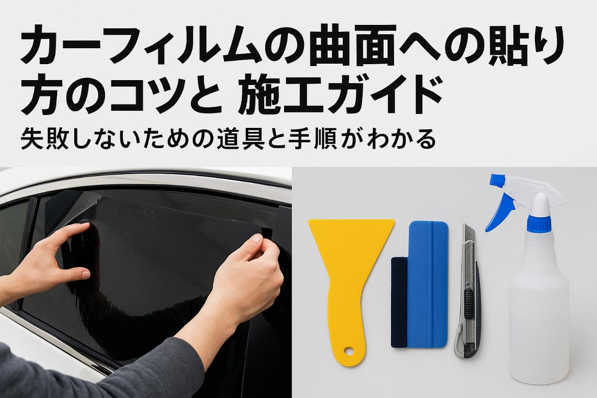 12 カーフィルム 曲面 貼り方