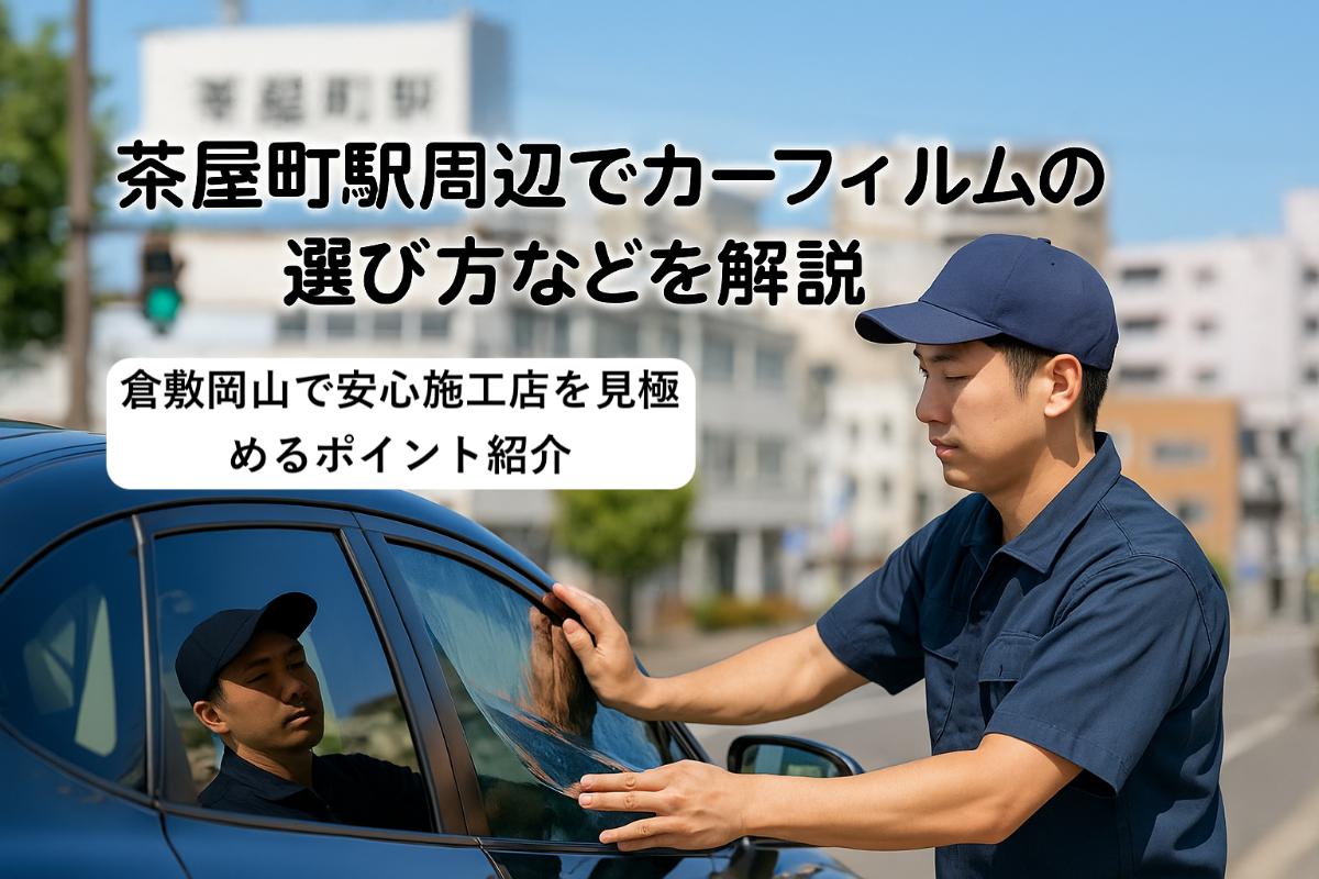 24 茶屋町駅 カーフィルム