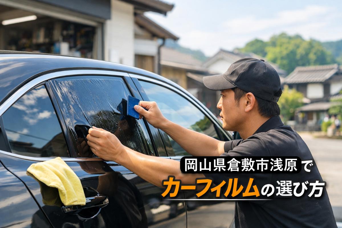 30 岡山県倉敷市浅原 カーフィルム