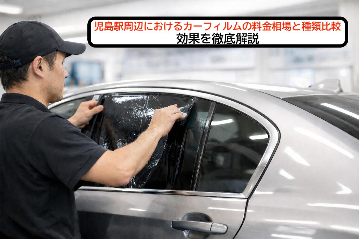 24 児島駅 カーフィルム